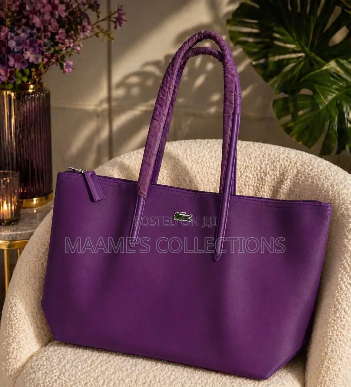 Lacoste Tote Bag Large Capacity