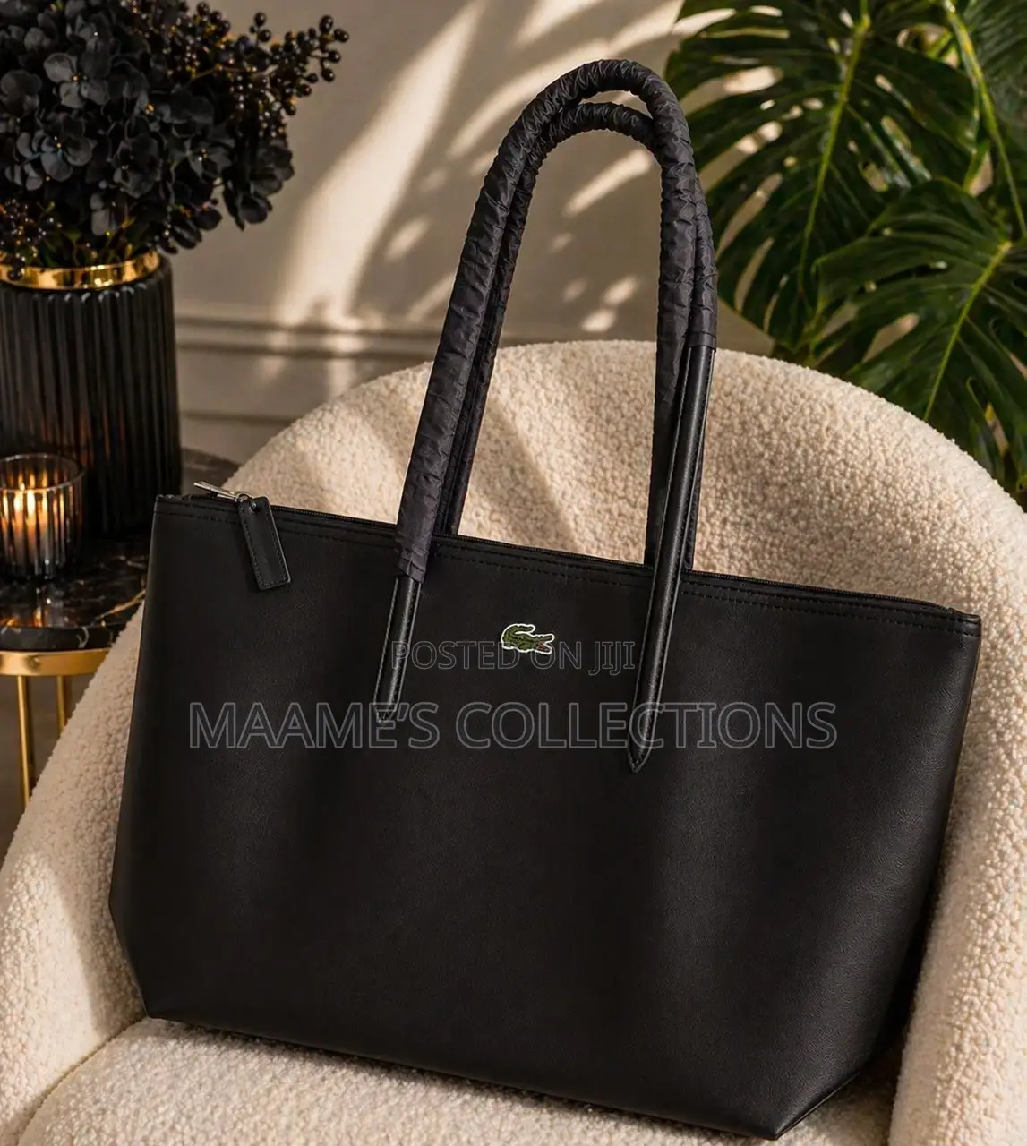 Lacoste Tote Bag Large Capacity