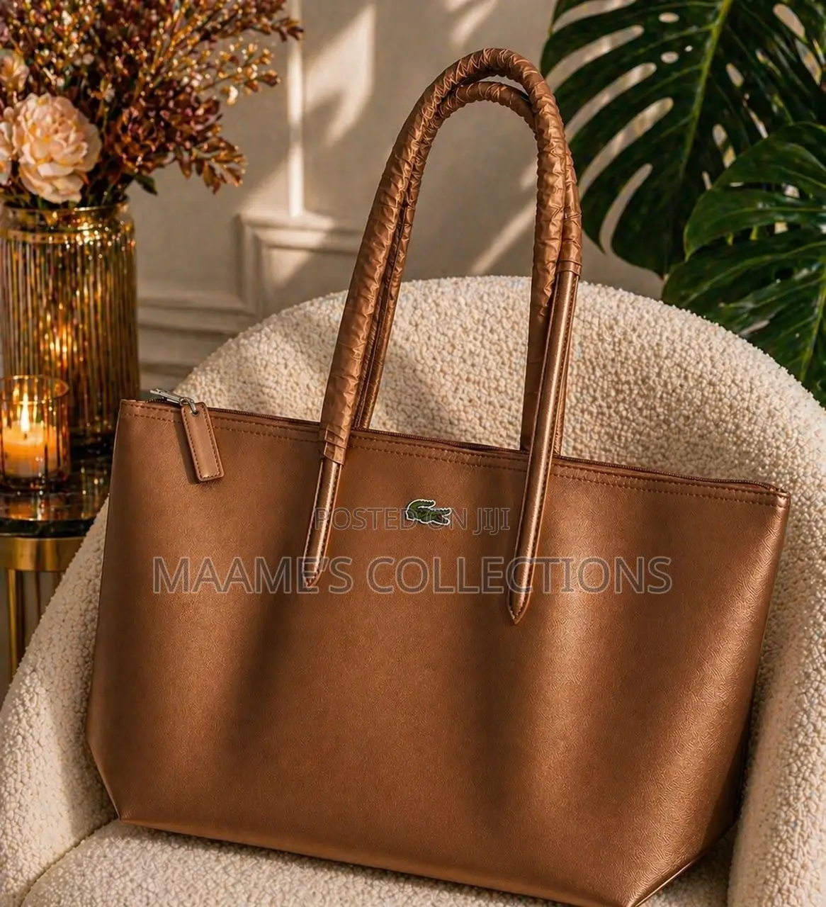 Lacoste Tote Bag Large Capacity