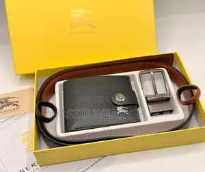 Burberry Wallet and Belt
