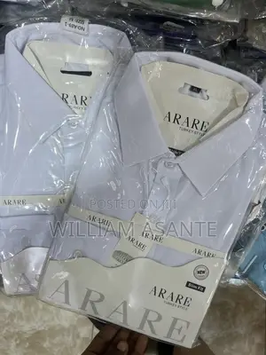 Pure Cotton Plain White Shirt (M-3xl)