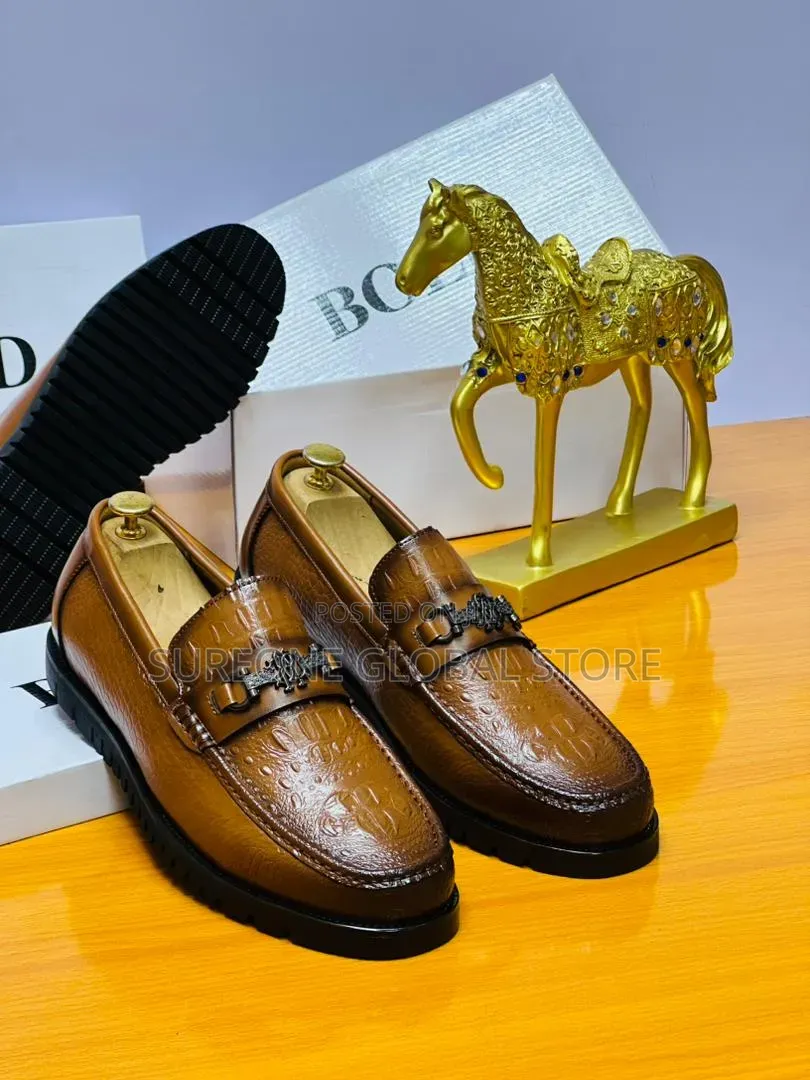 Billionaire Tan Loafers Shoes