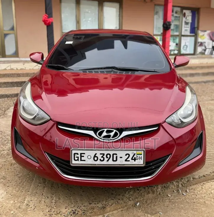 Hyundai Elantra Limited Sedan FWD (1.8L 4cyl 6A) 2016 Red