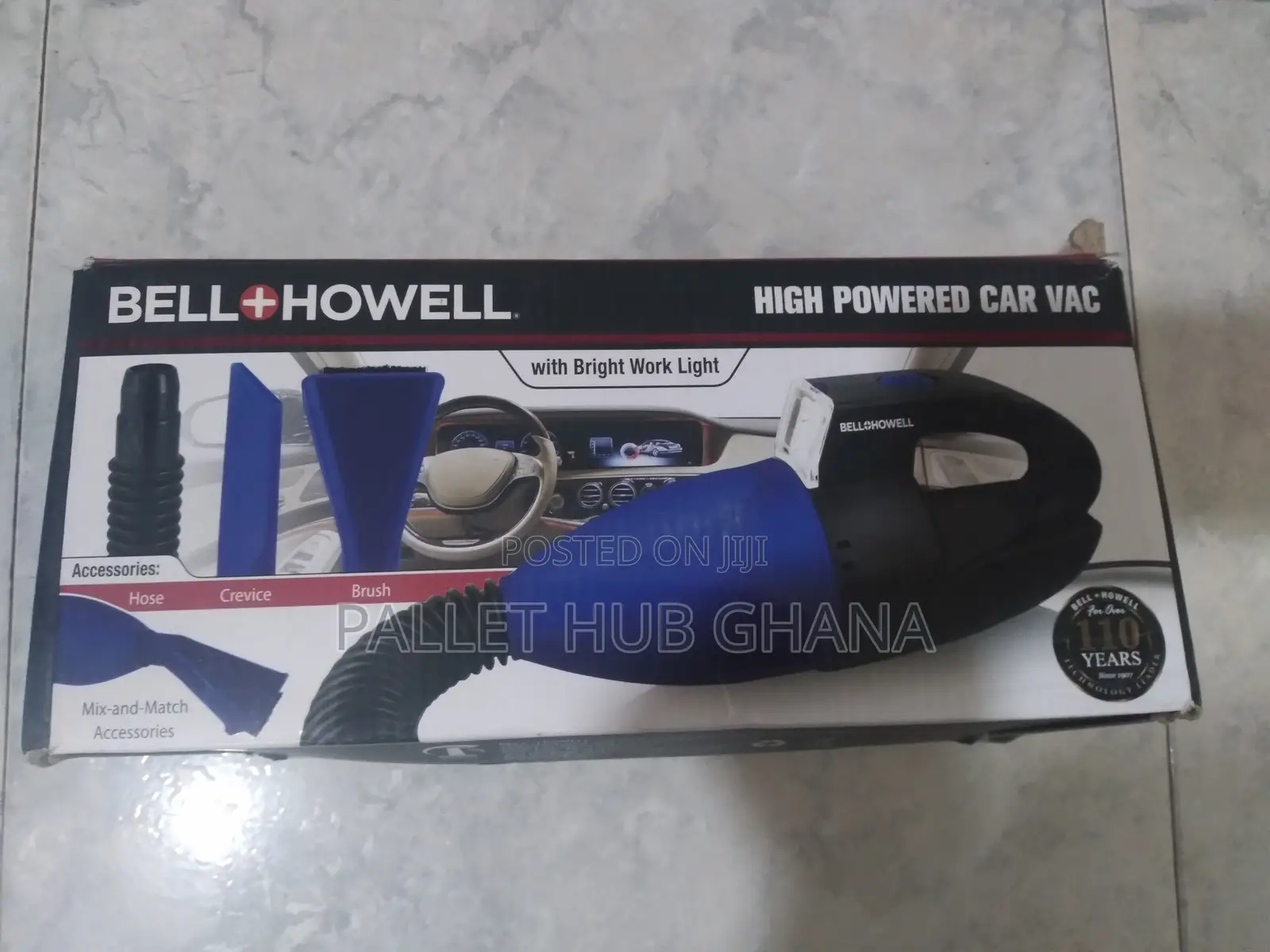 Bell+Howell High Powered Car Vacuum