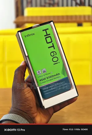 New Infinix Hot 60i 128 GB Red