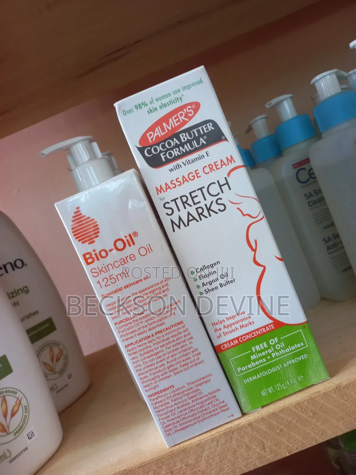 Palmer's Cocoa Butter Stretch Marks Cream Bio-Oil