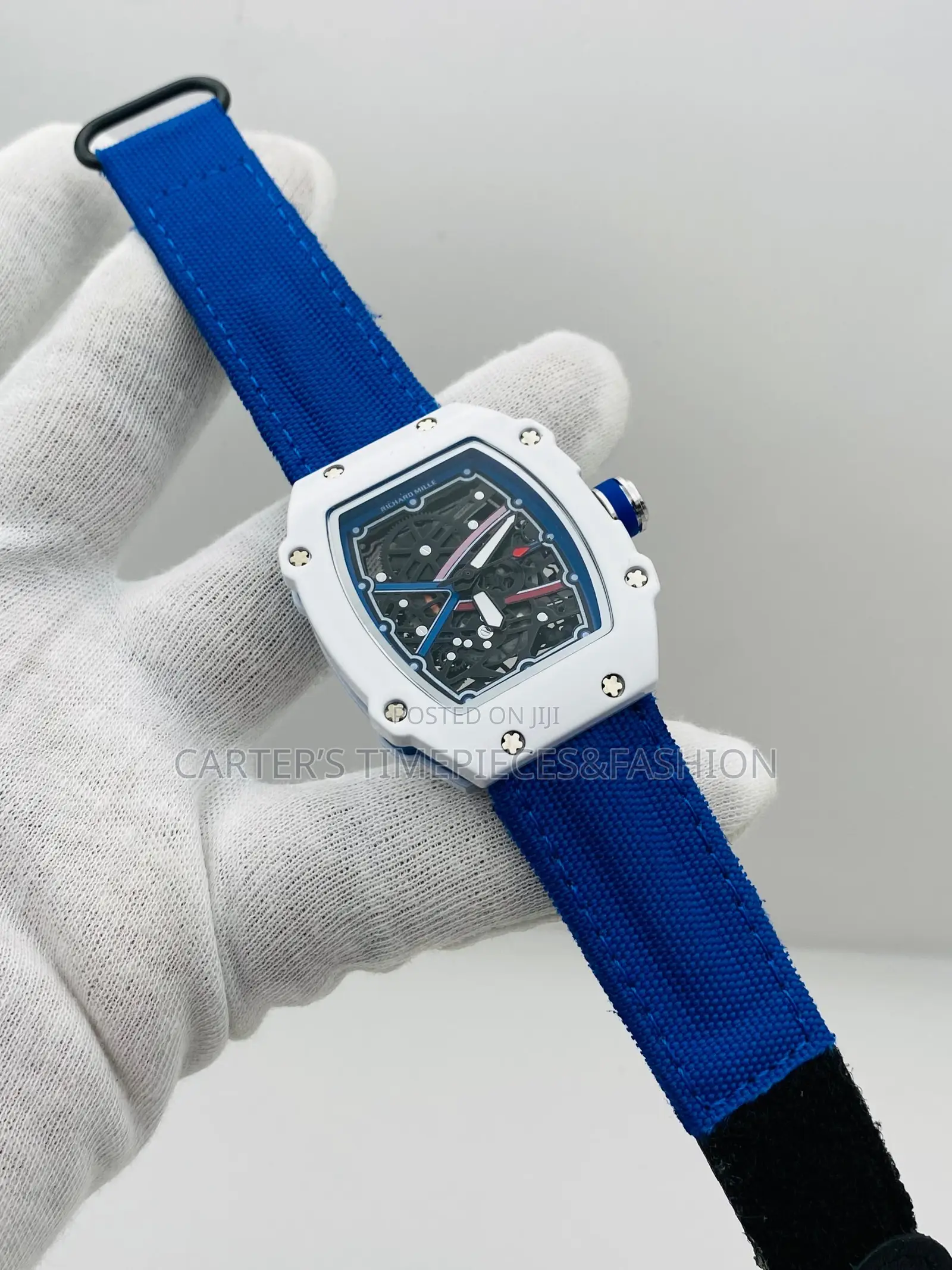 Newest Richard Mille With Material Strap