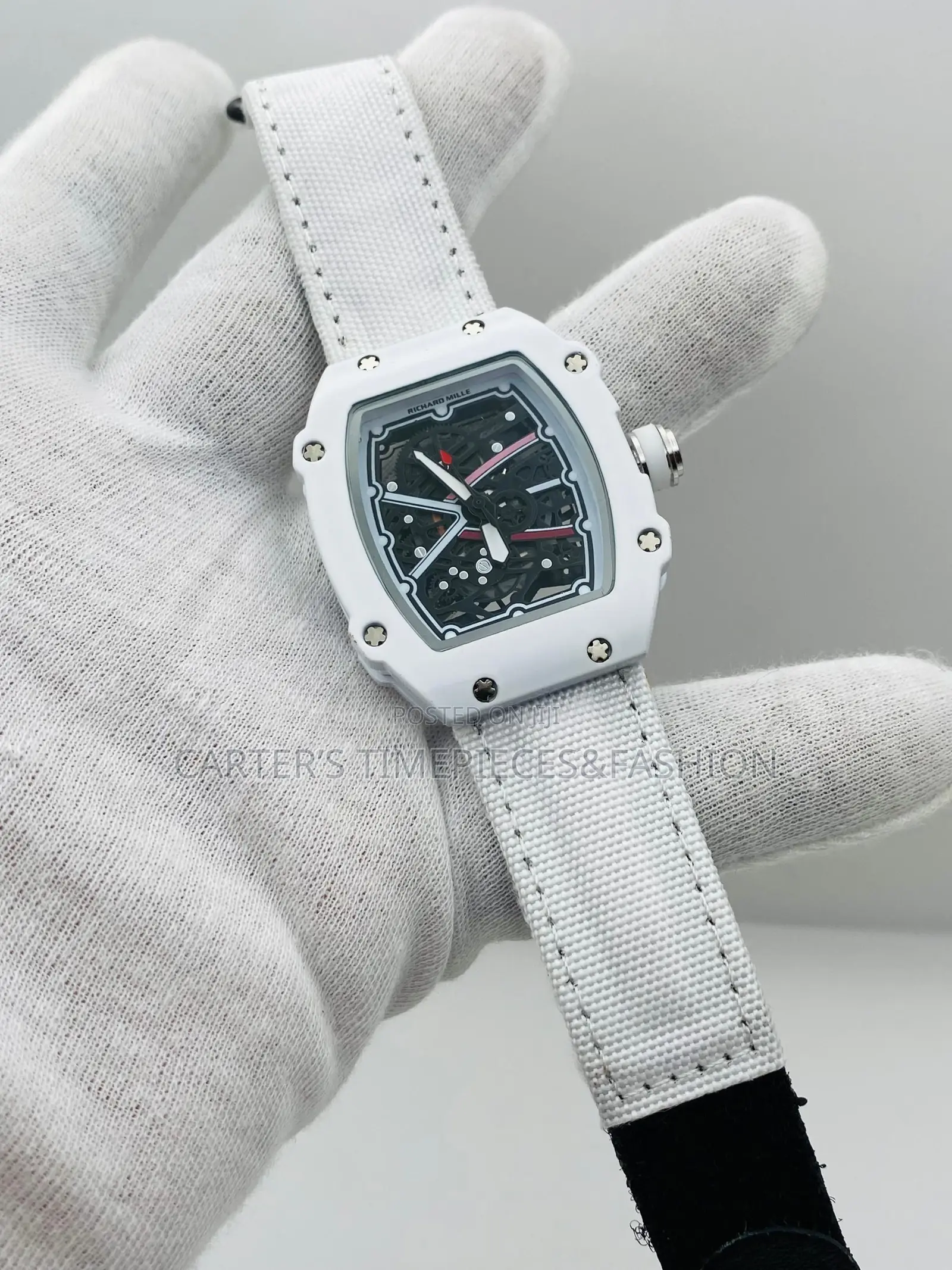 Newest Richard Mille With Material Strap