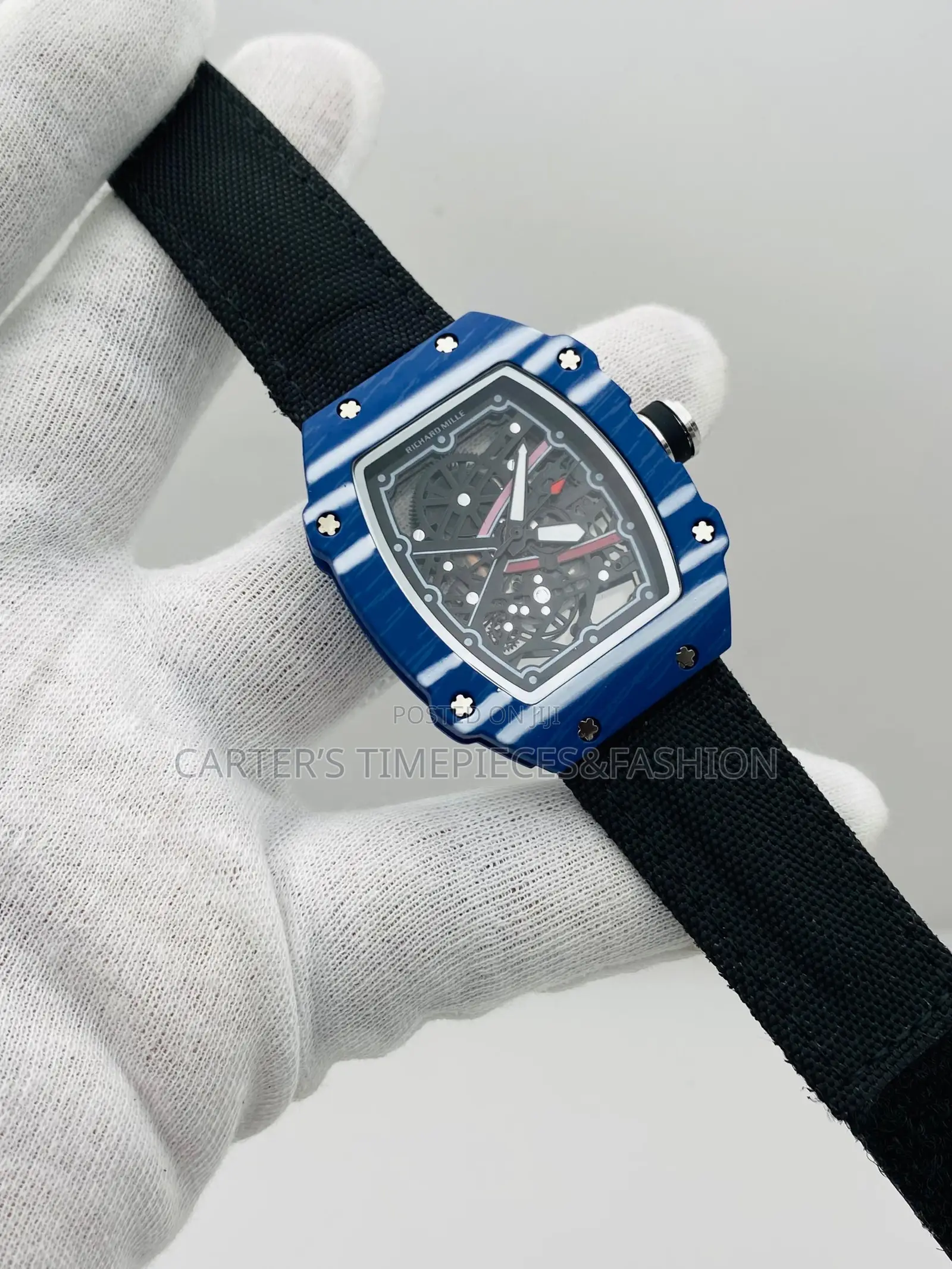 Newest Richard Mille With Material Strap