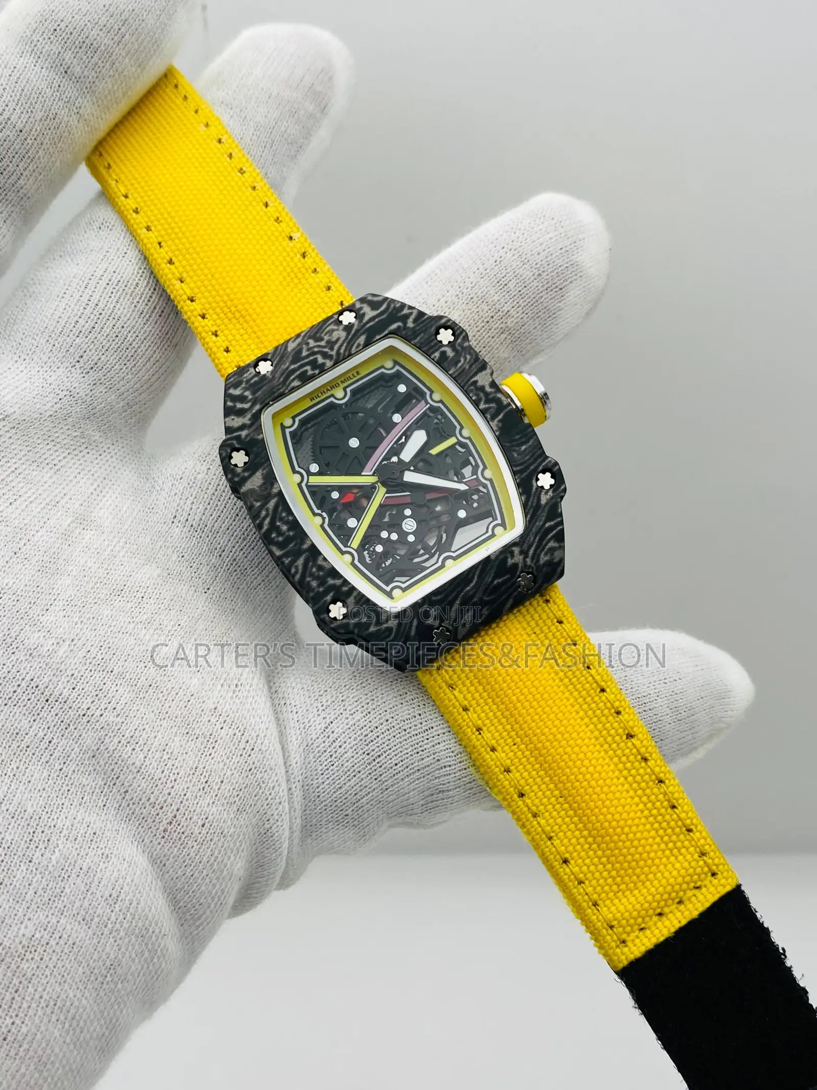Newest Richard Mille With Material Strap