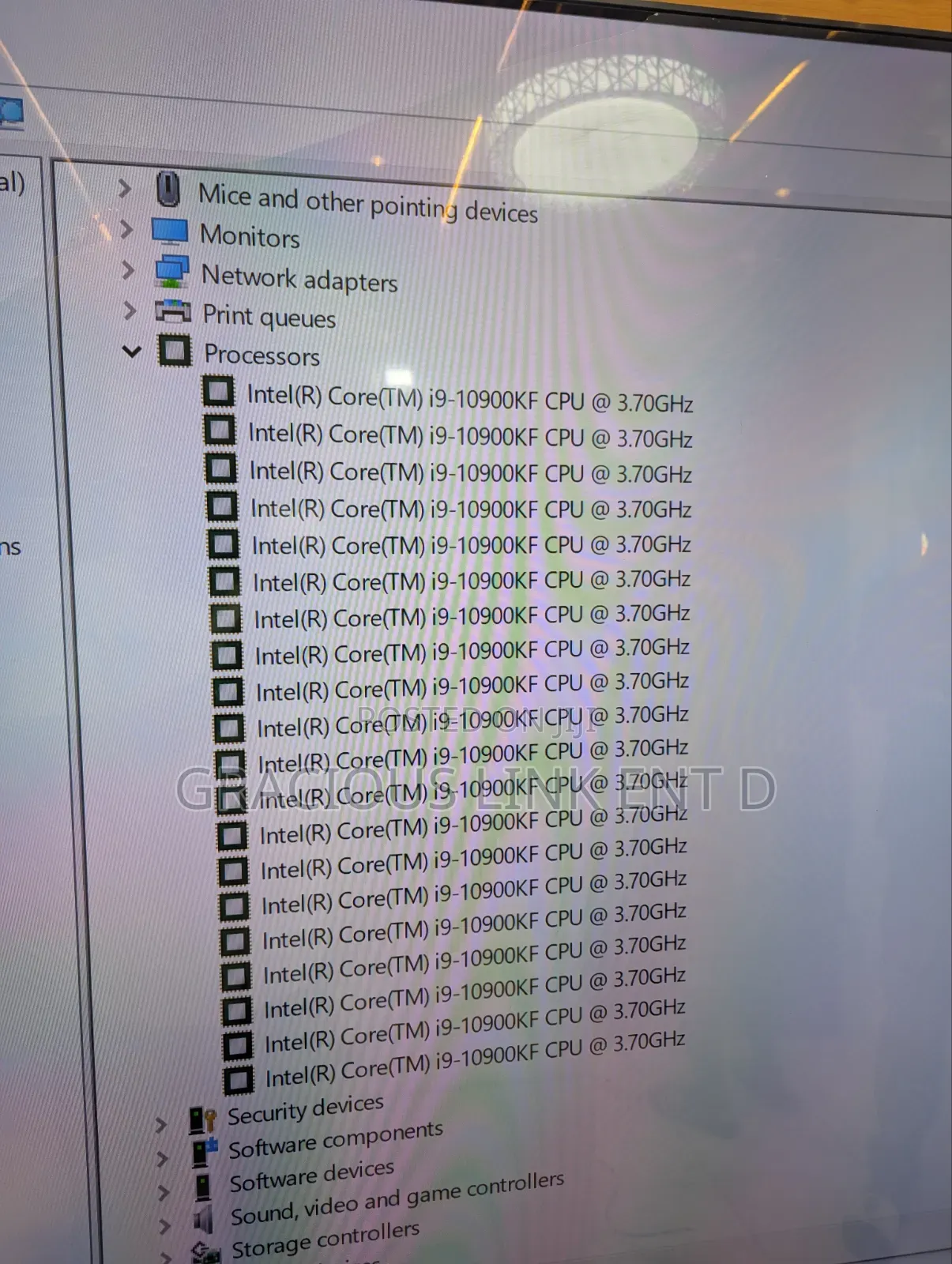 New Desktop Computer 36GB Intel Core i9 SSD 1T