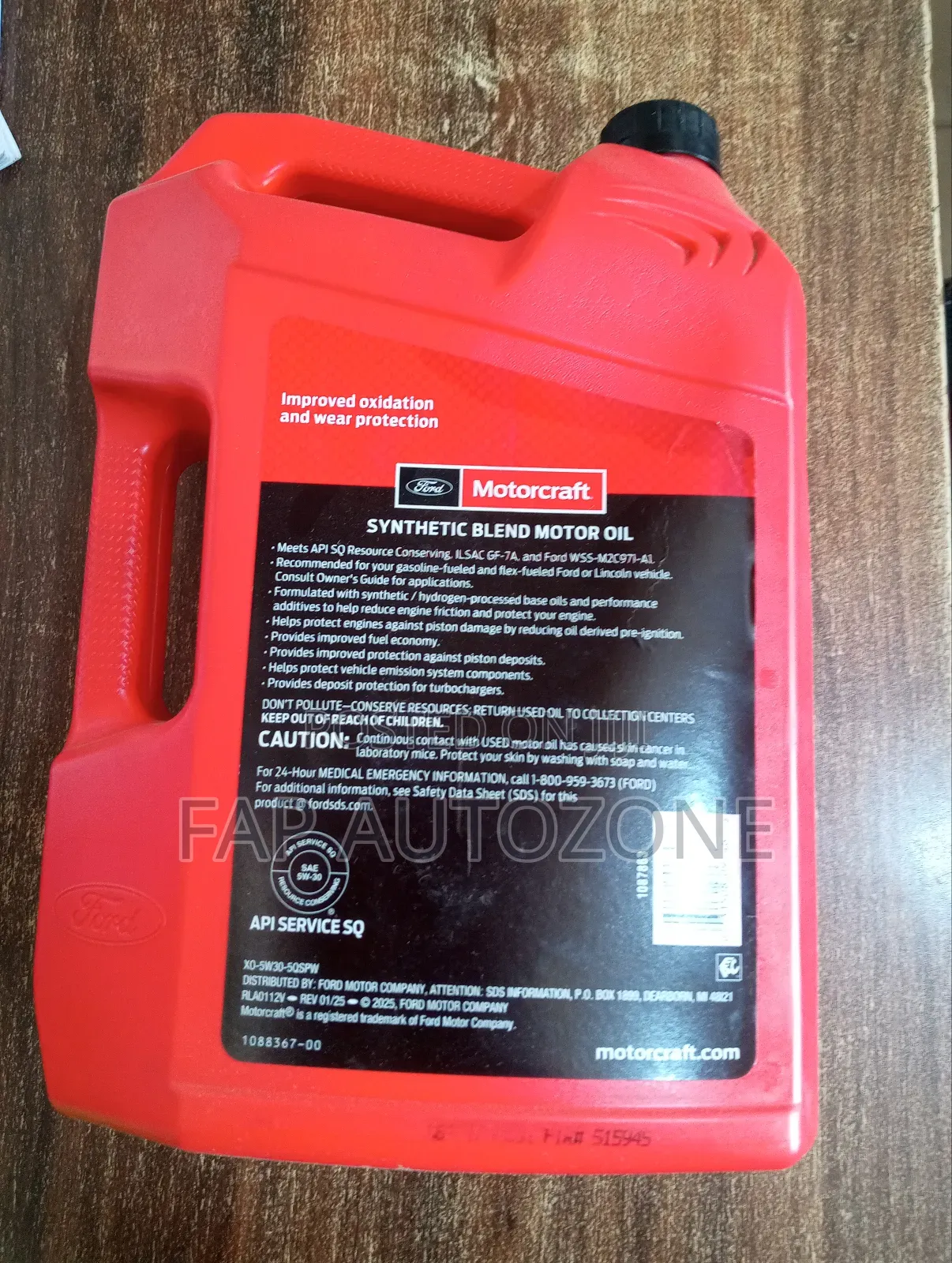 Premium Quality Motorcraft Oil for Ford Cars Imported From USA