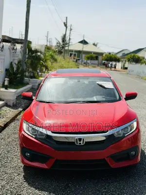Honda Civic EX 4dr Sedan (2.0L 4cyl) 2017 Red