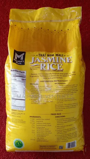 Member's Mark Thai Hom Mali Jasmine Rice, 22.68kg (50 Lb)