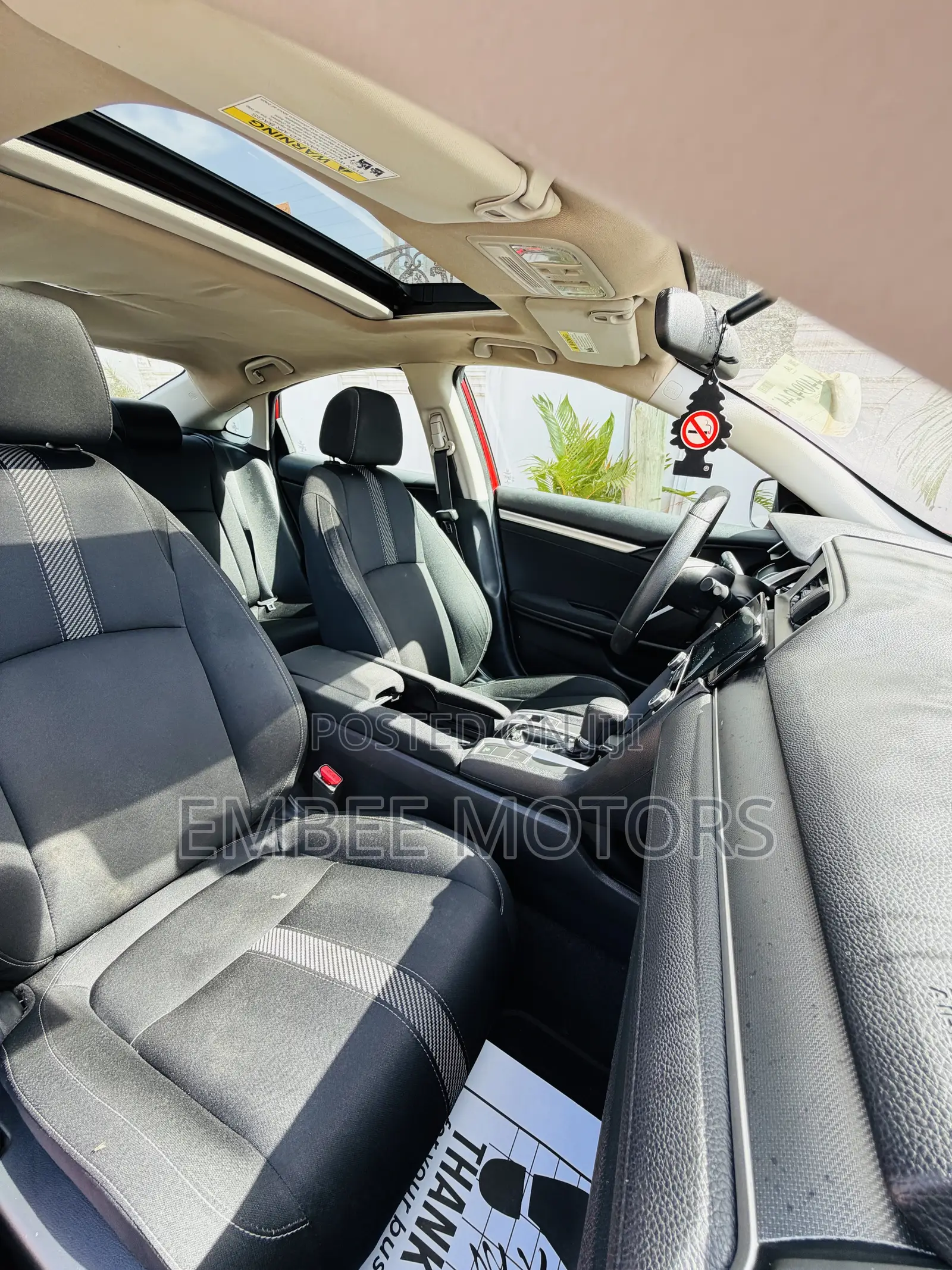Honda Civic EX 4dr Sedan (2.0L 4cyl) 2017 Red