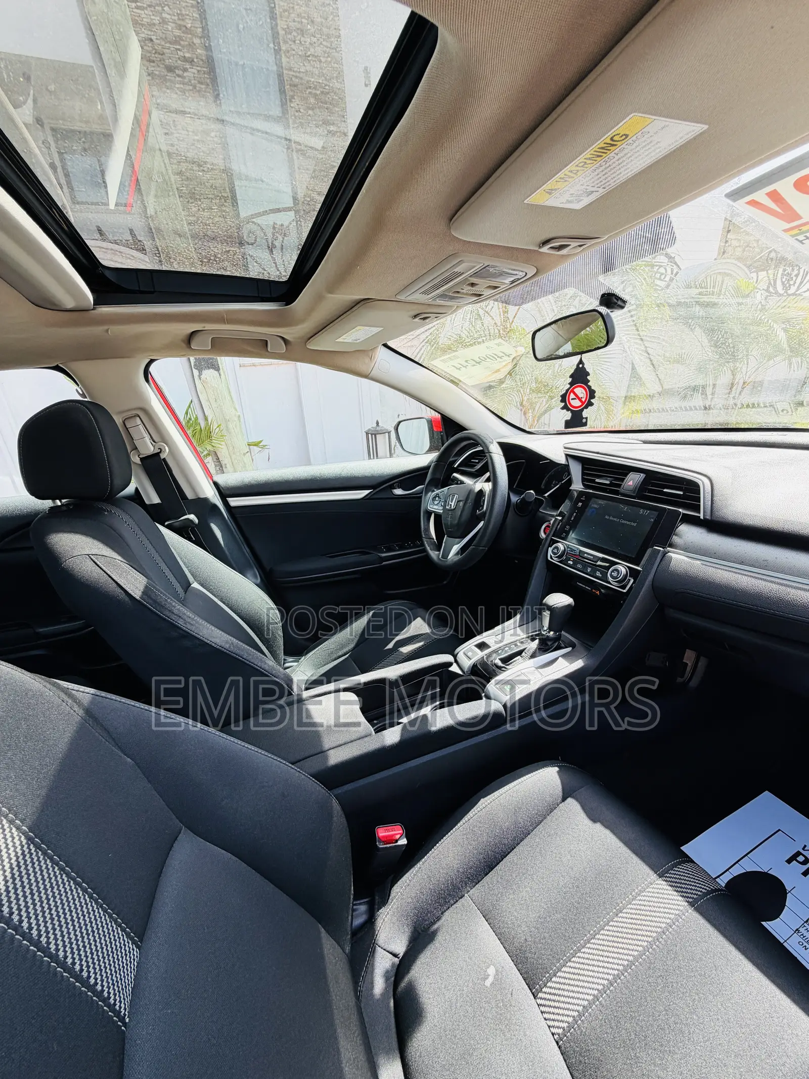 Honda Civic EX 4dr Sedan (2.0L 4cyl) 2017 Red