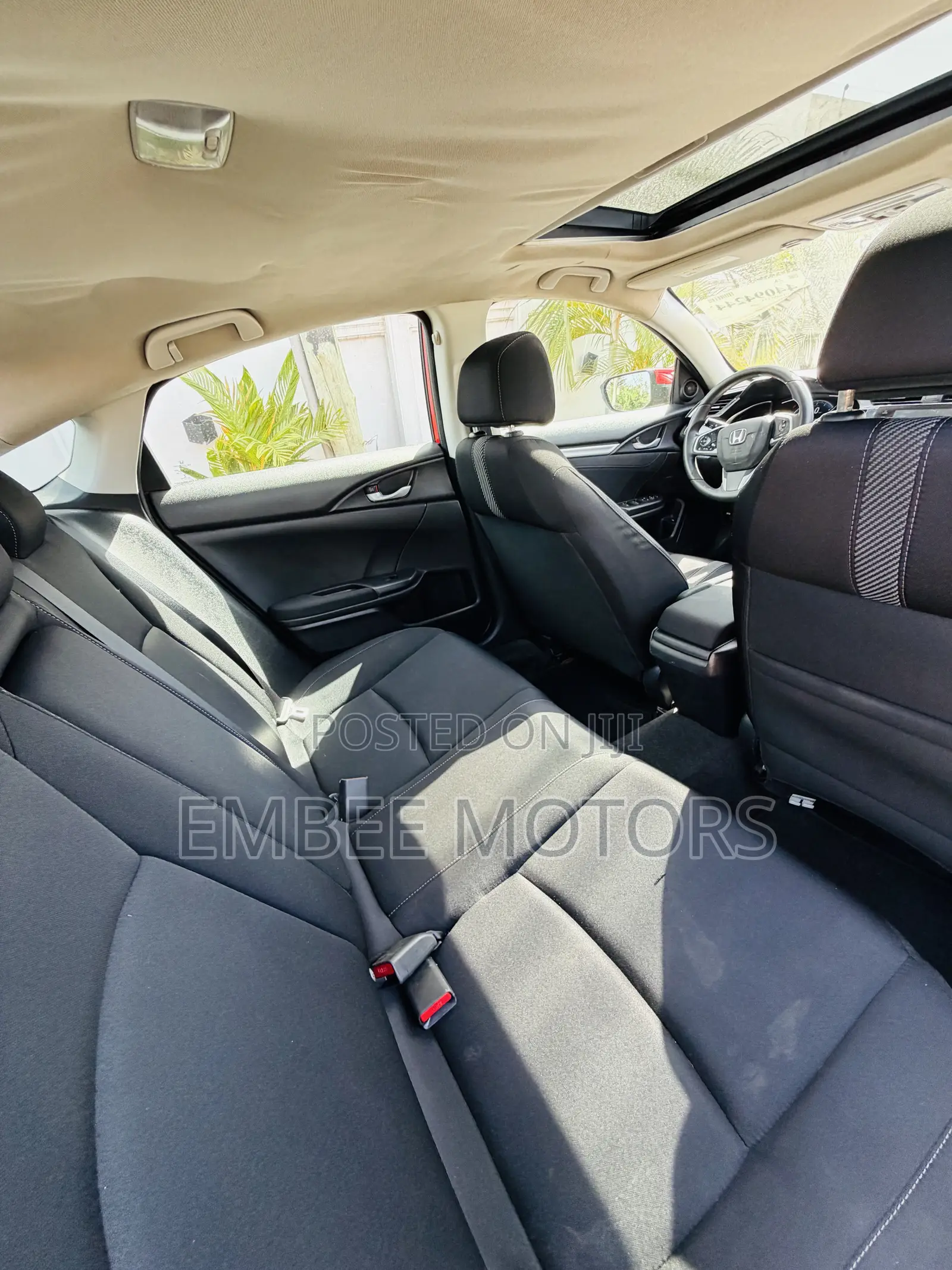 Honda Civic EX 4dr Sedan (2.0L 4cyl) 2017 Red
