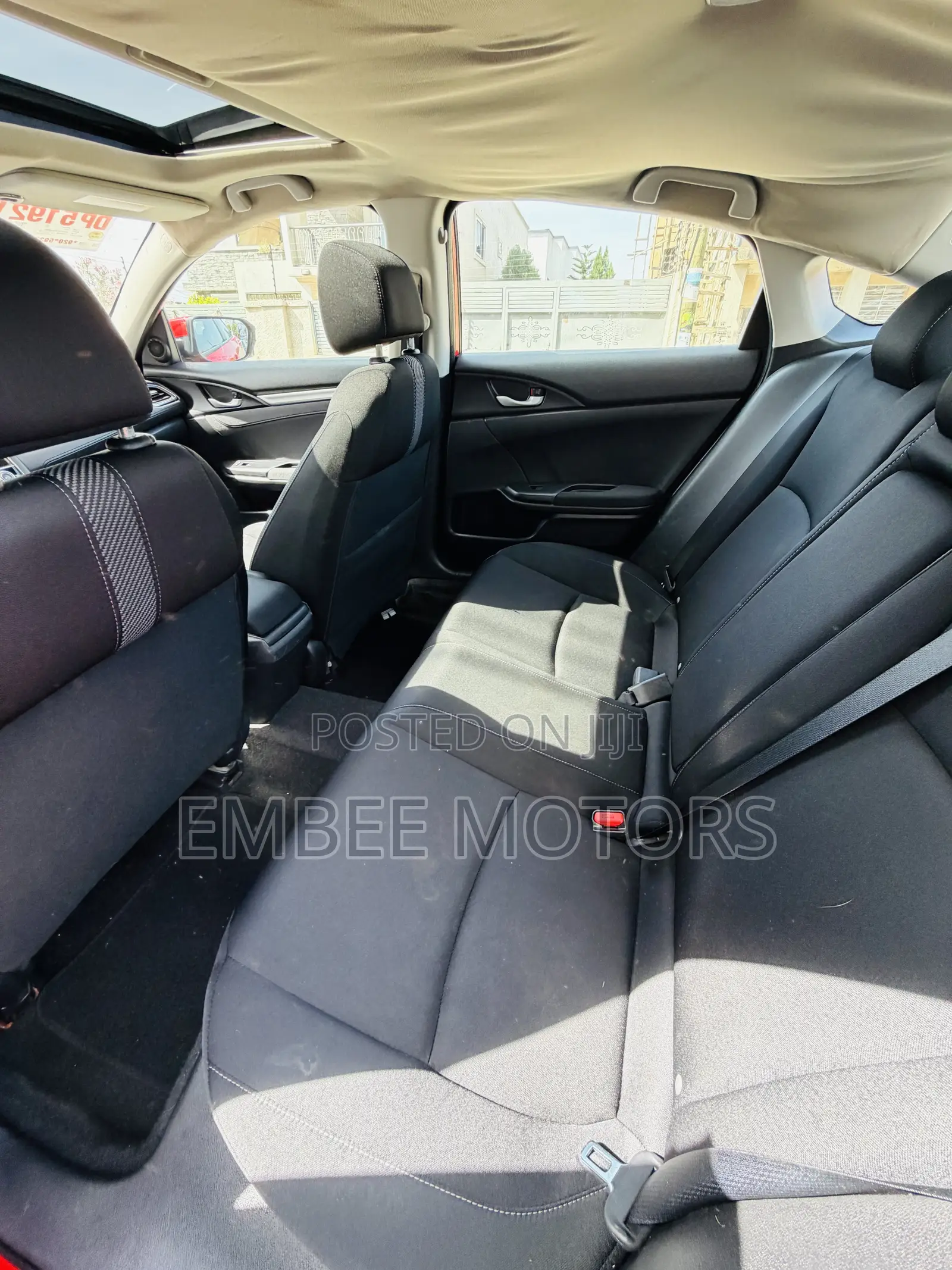 Honda Civic EX 4dr Sedan (2.0L 4cyl) 2017 Red