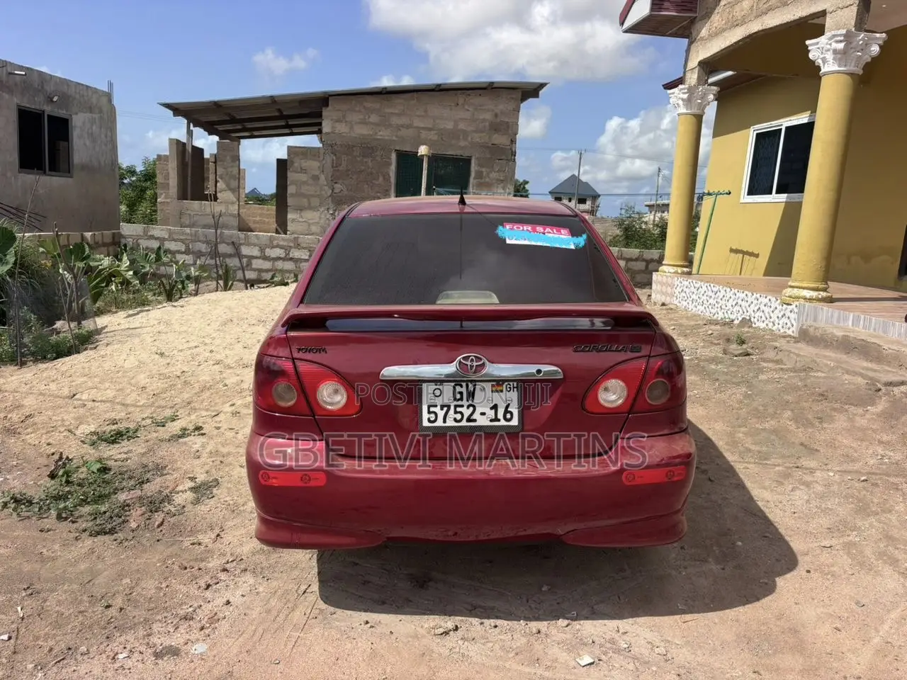 Toyota Corolla 2008 Red