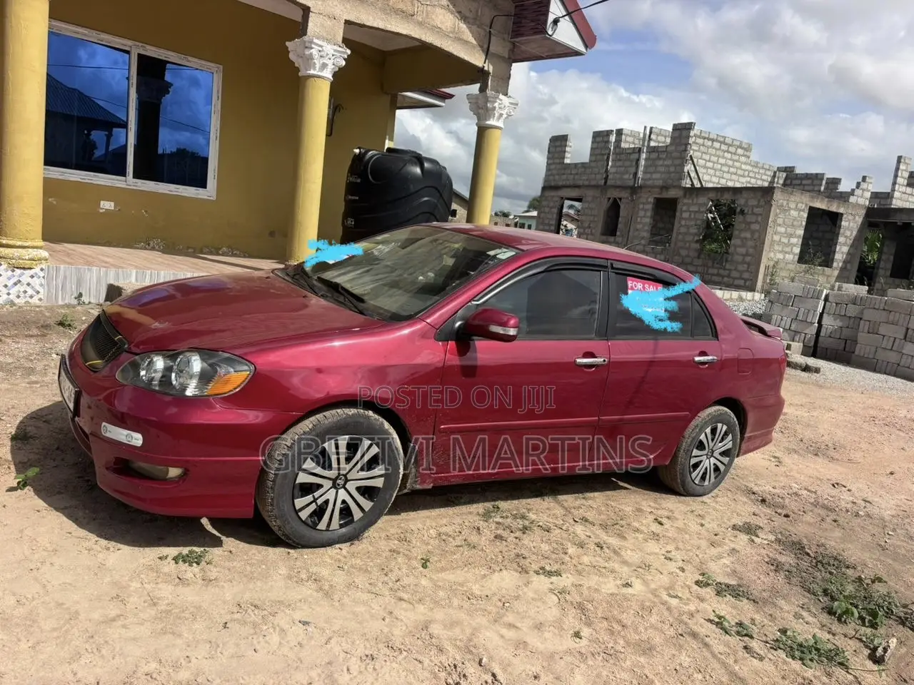 Toyota Corolla 2008 Red