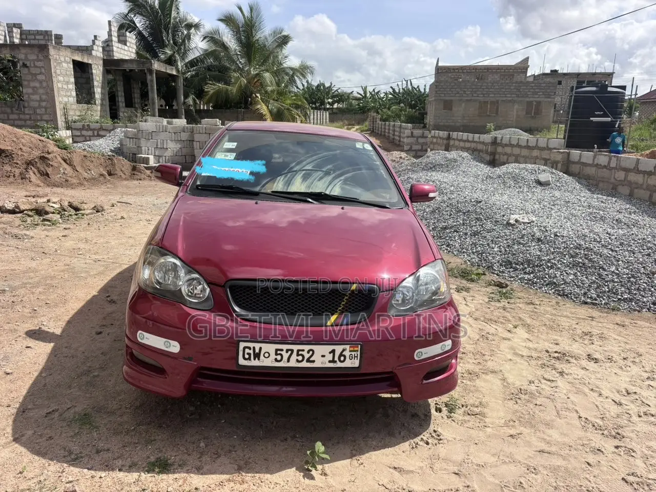 Toyota Corolla 2008 Red