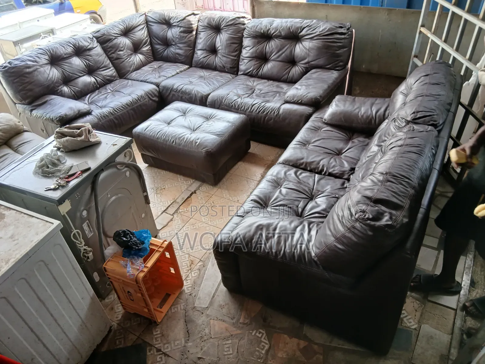 Pure Leather Sofa