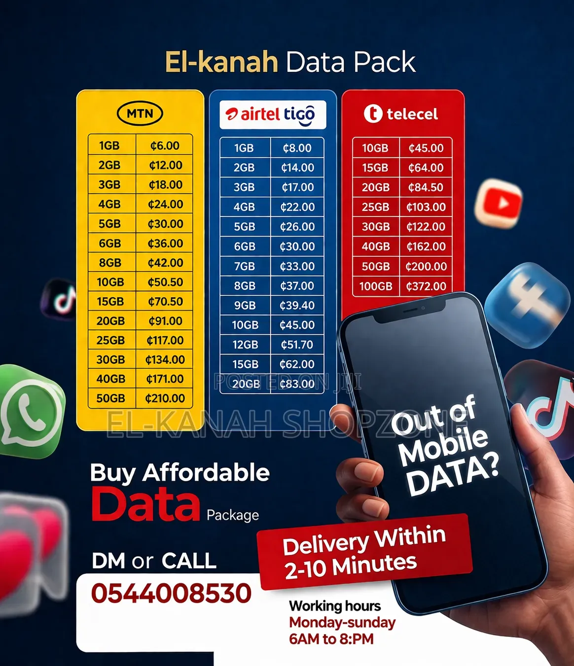 El-kanah Data Pack