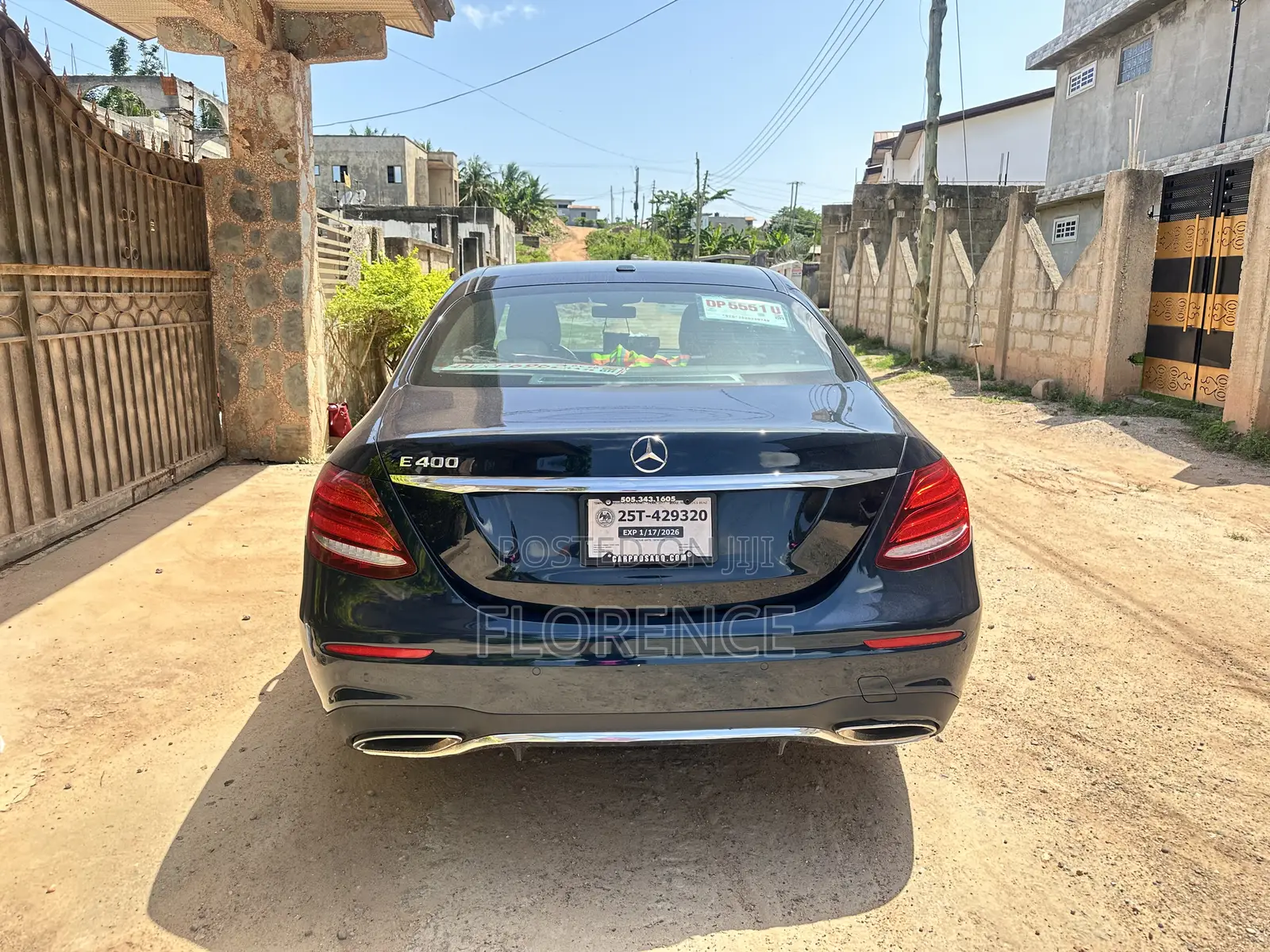 Mercedes-Benz E400 2017 Blue