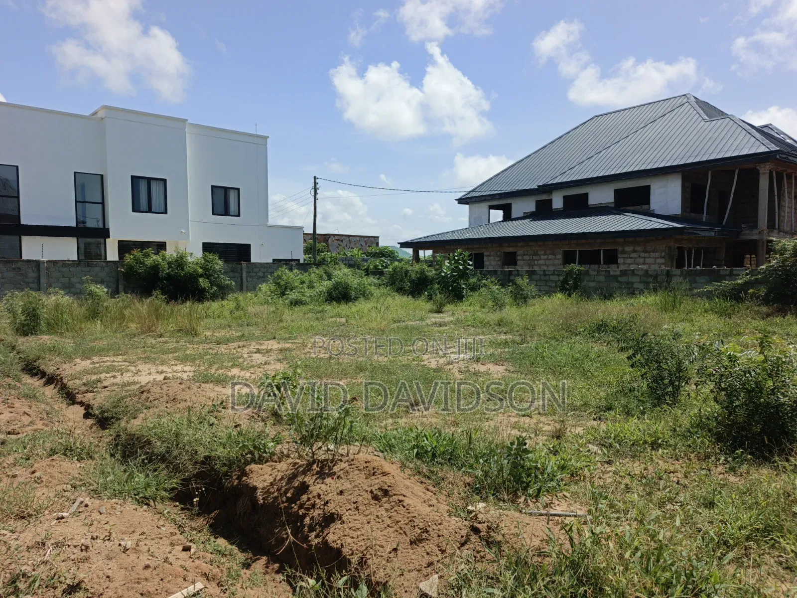 2 Plot of Land at Lashibi Enef Area Gated