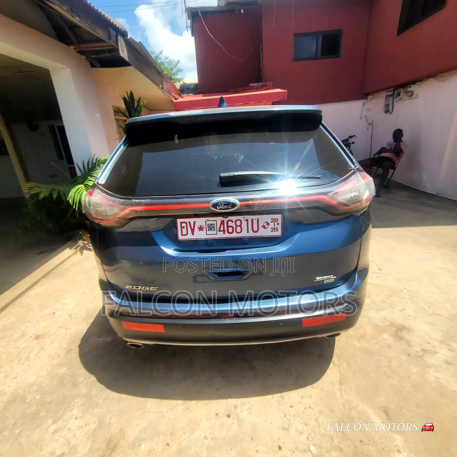 Ford Edge SEL AWD 2018 Blue