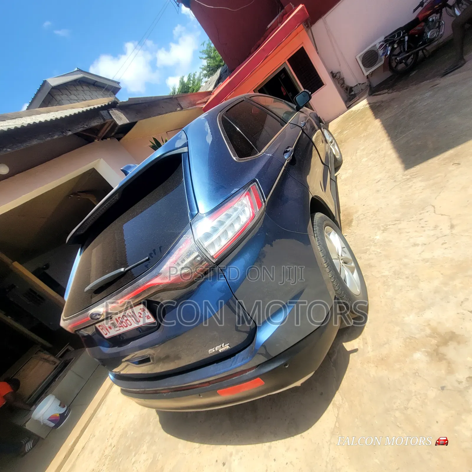 Ford Edge SEL AWD 2018 Blue