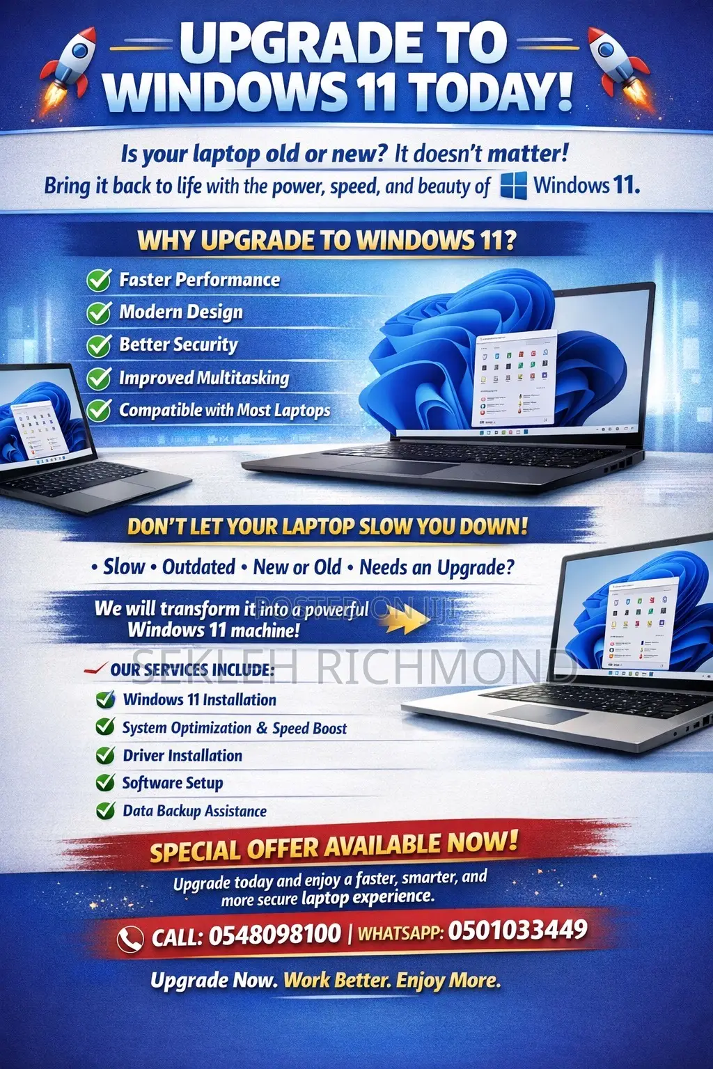 Windows 11 Installation and Software Repairs for Windows Devices
