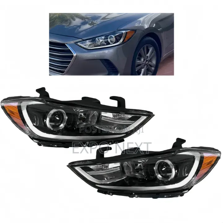 Hyundai Elantra 2017-2018 Headlight Pair Original