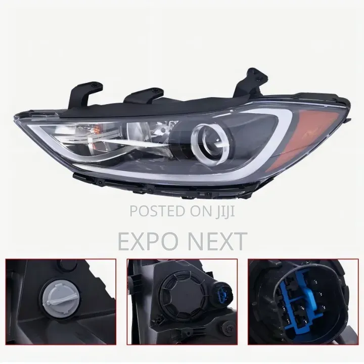 Hyundai Elantra 2017-2018 Headlight Pair Original