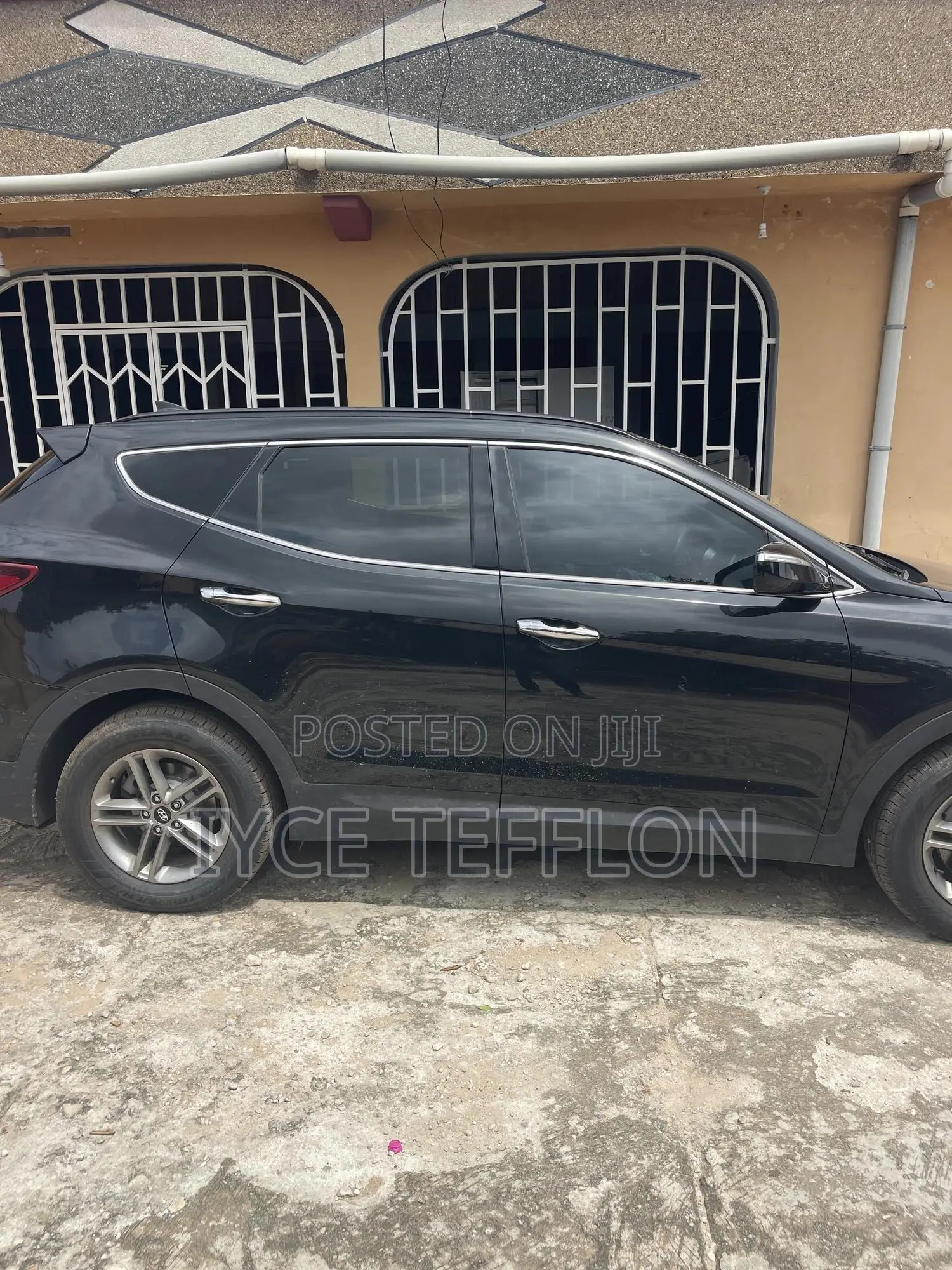 Hyundai Santa Fe SE AWD 2017 Black