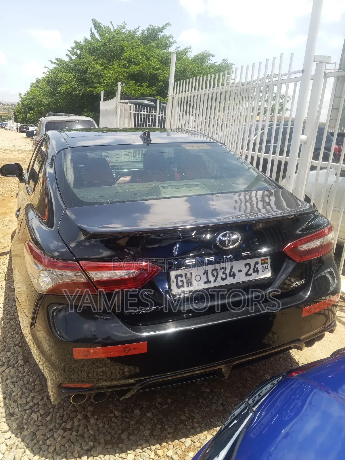 Toyota Camry XSE FWD (2.5L 4cyl 8AM) 2018 Black