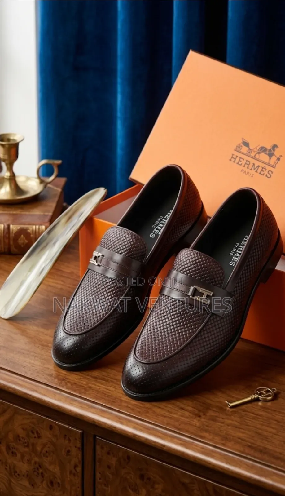 Genuine Hermes Leather