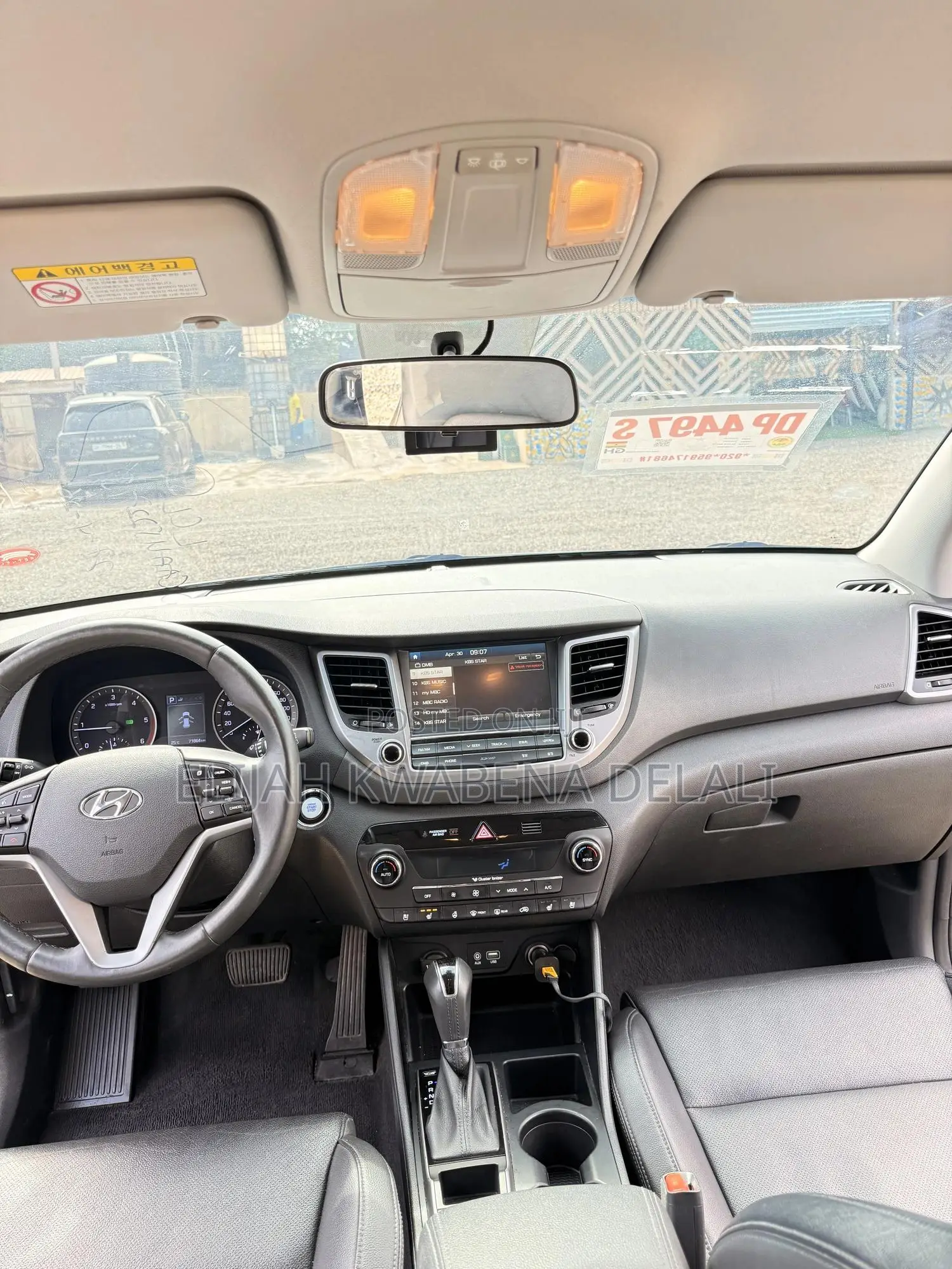Hyundai Tucson 2017 Blue