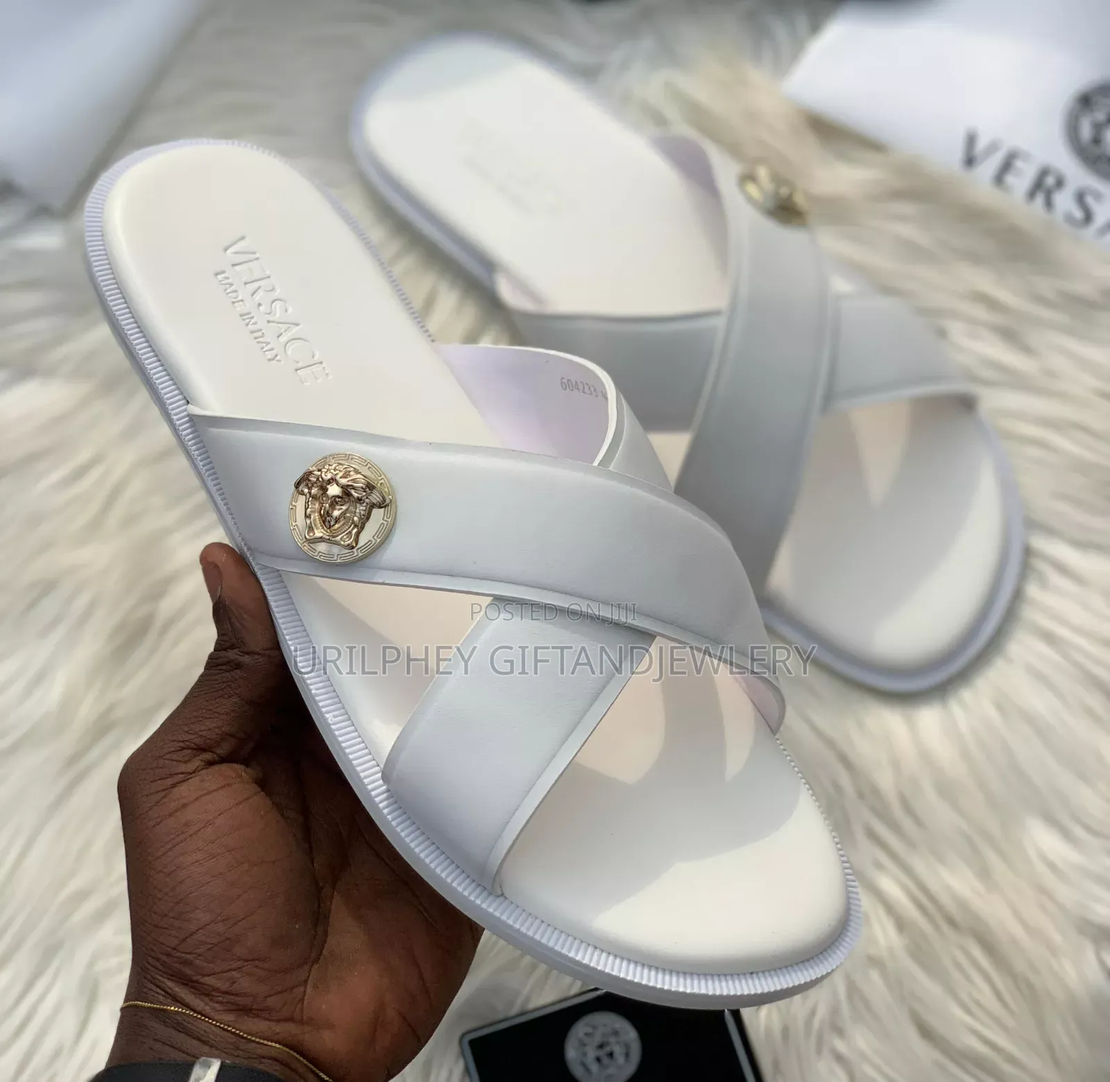Original Versace Men Slippers