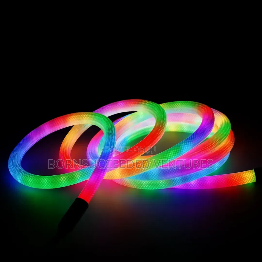 Usb Powered Rgbic Woven Neon Rope Light – 360° Waterproof