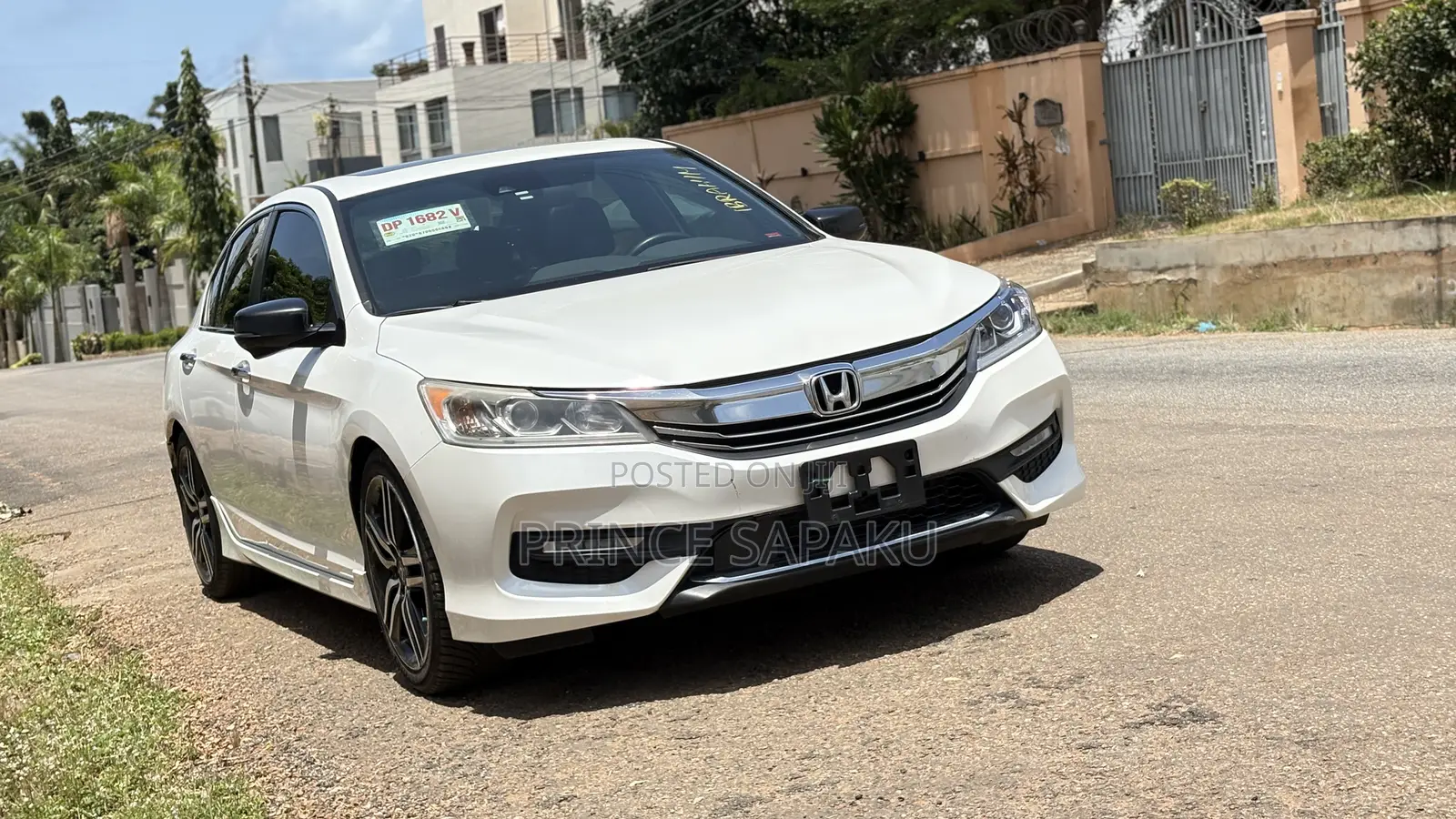 Honda Accord Sport 4dr Sedan FWD (2.4L 4cyl 2A) 2016 White