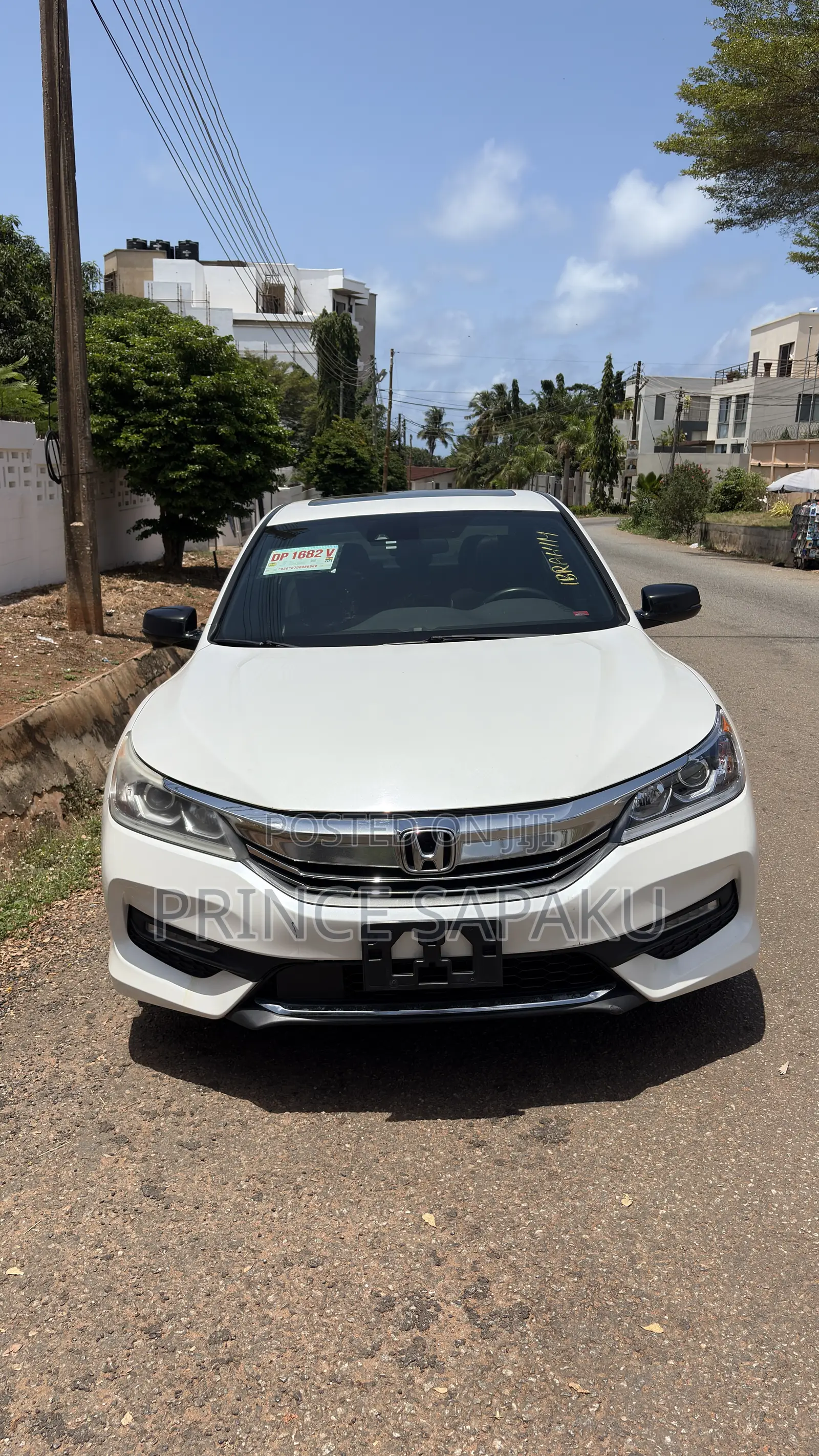 Honda Accord Sport 4dr Sedan FWD (2.4L 4cyl 2A) 2016 White