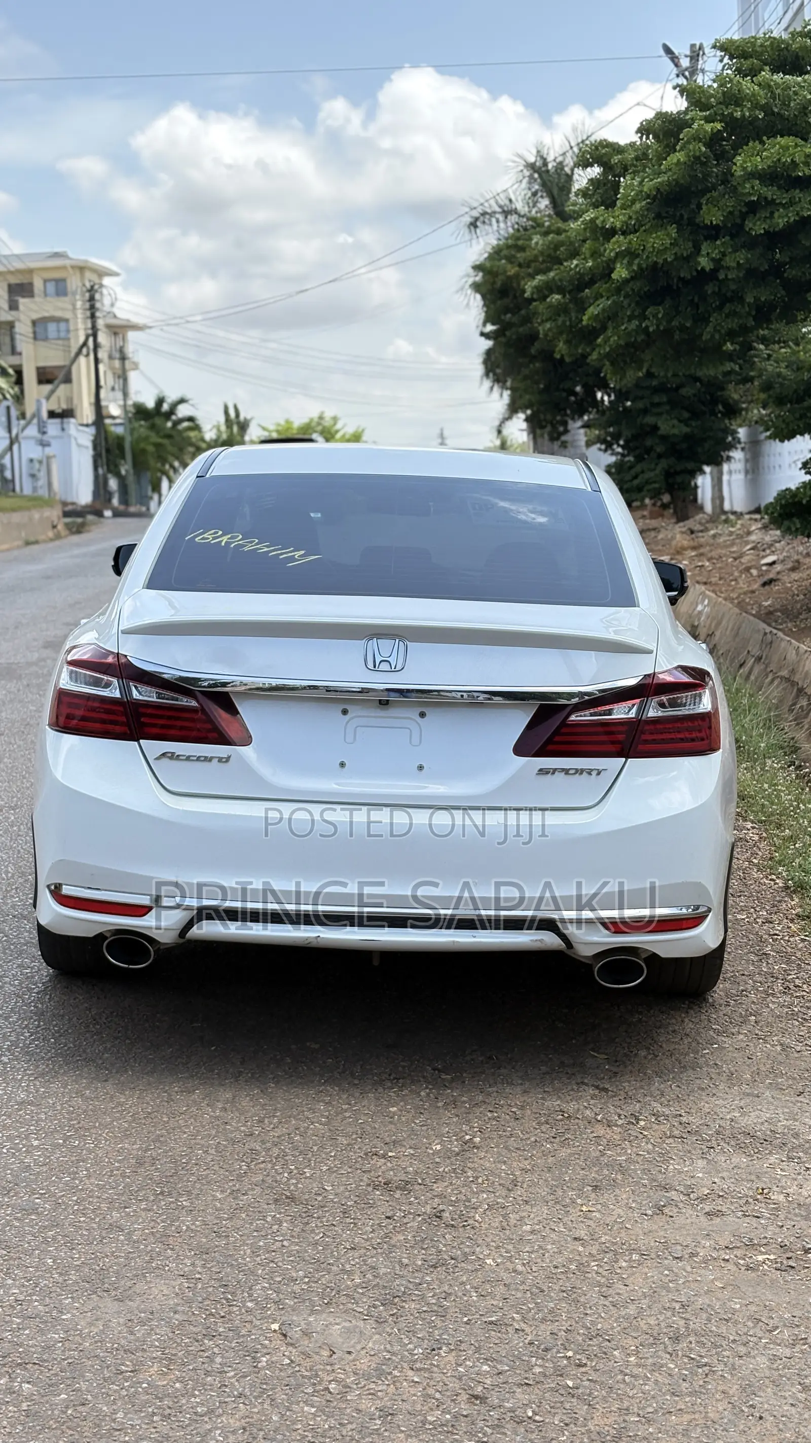 Honda Accord Sport 4dr Sedan FWD (2.4L 4cyl 2A) 2016 White