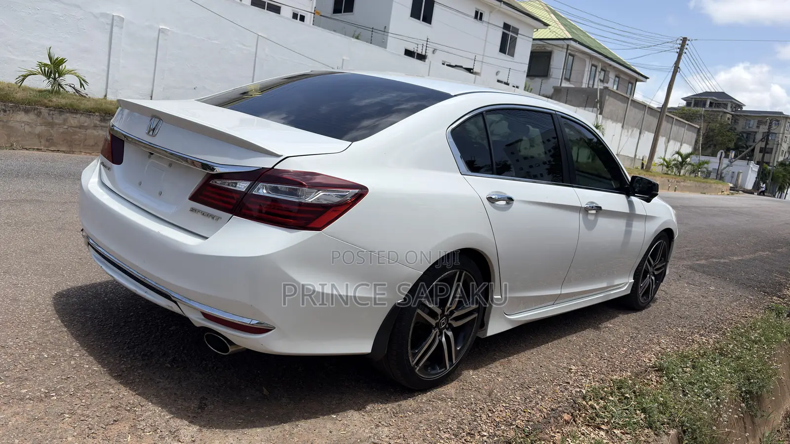 Honda Accord Sport 4dr Sedan FWD (2.4L 4cyl 2A) 2016 White