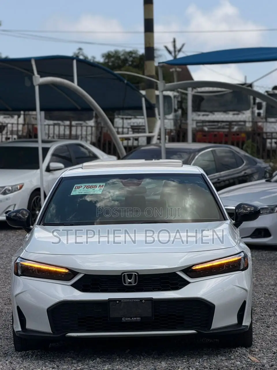 Honda Civic Sport Hybrid Sedan 2026 White