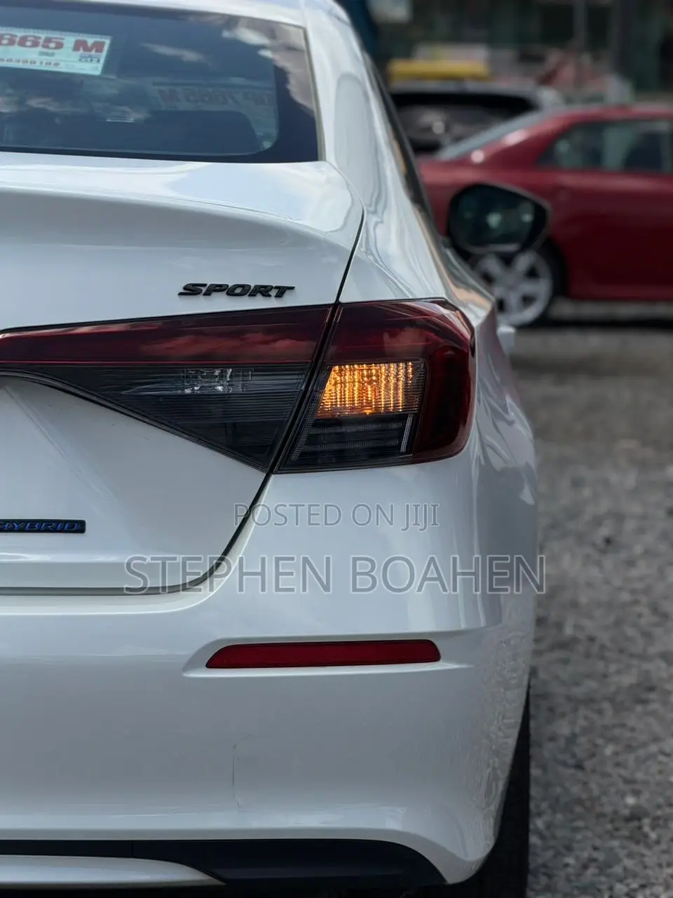 Honda Civic Sport Hybrid Sedan 2026 White
