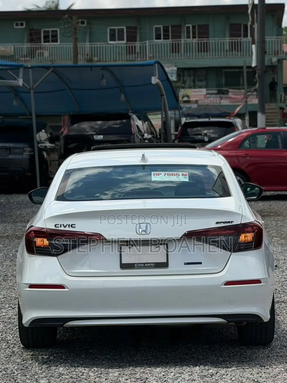 Honda Civic Sport Hybrid Sedan 2026 White