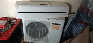 White Western House Ac