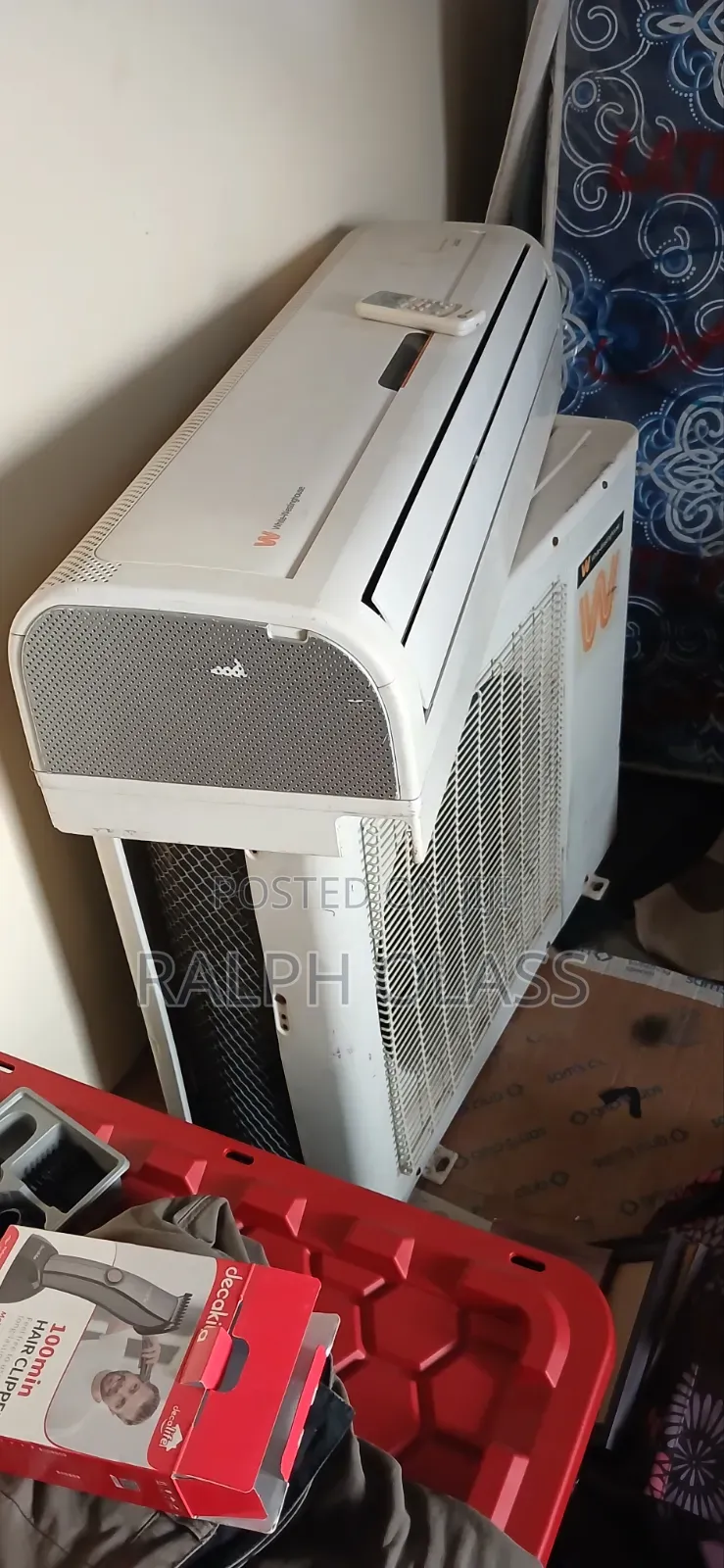 White Western House Ac