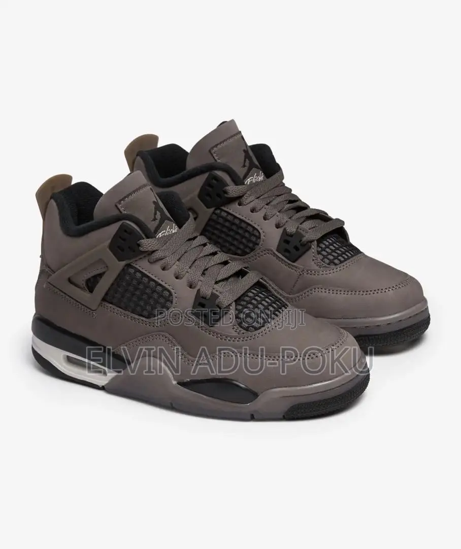 Air Jordan 4 Retro 'Cave Stone Black' Sneakers